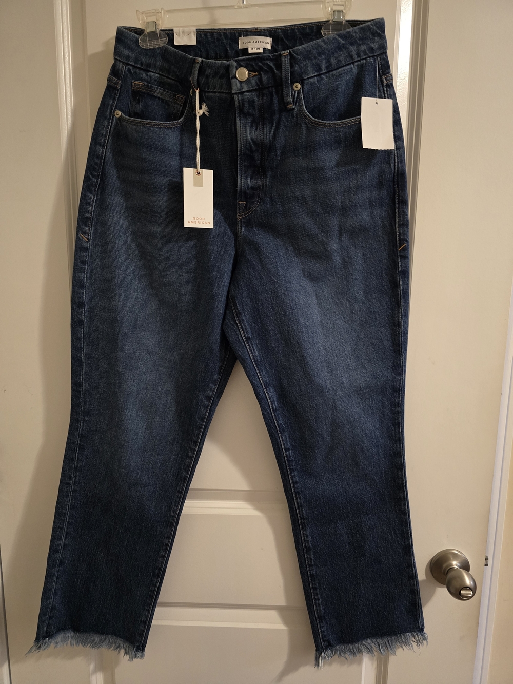 NWT Good American Good Boy Vintage Inspired Curvy Jeans
